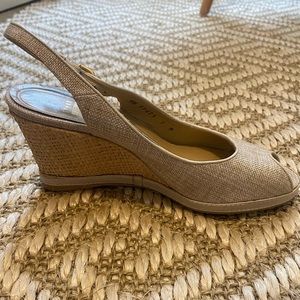 Stuart Weitzman Espadrille Wedges - Size 9 - like New - Never worn